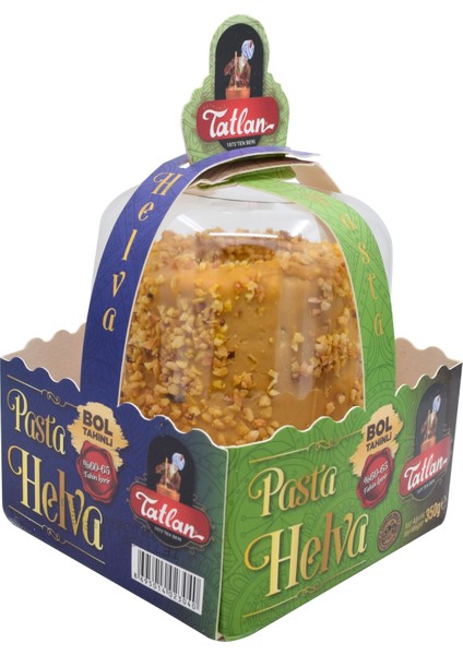 Karamel Dolgulu Fındıklı Pasta Helva 350 gr