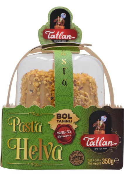 Karamel Dolgulu Fındıklı Pasta Helva 350 gr