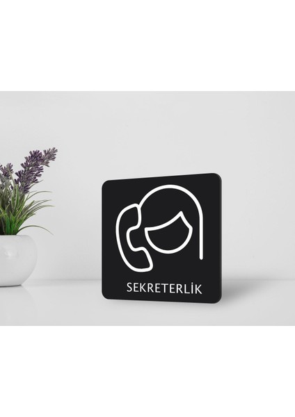 Gift Sekreterlik Kapı Yönlendirme Levhası