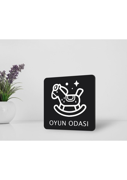Gift Oyun Odası Kapı Yönlendirme Levhası-2