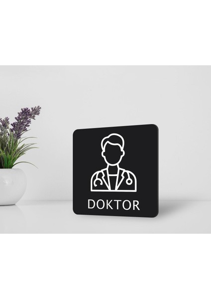 Gift Doktor Kapı Yönlendirme Levhası-1