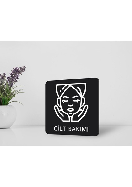 Gift Cilt Bakım Kapı Yönlendirme Levhası