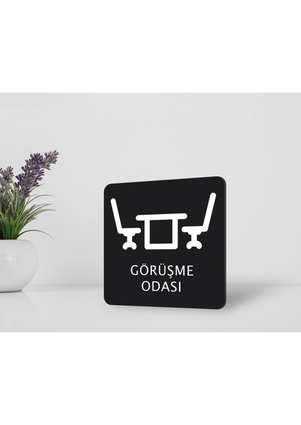 Gift Görüşme Odası Kapı Yönlendirme Levhası