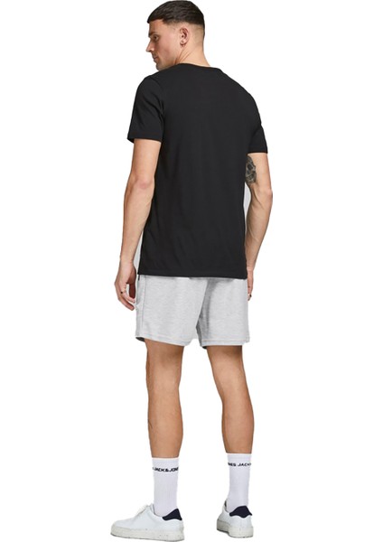 Jack & Jones Jpstaır Sweat Shorts Bex Sn Gri Erkek Şort 12186750-Light