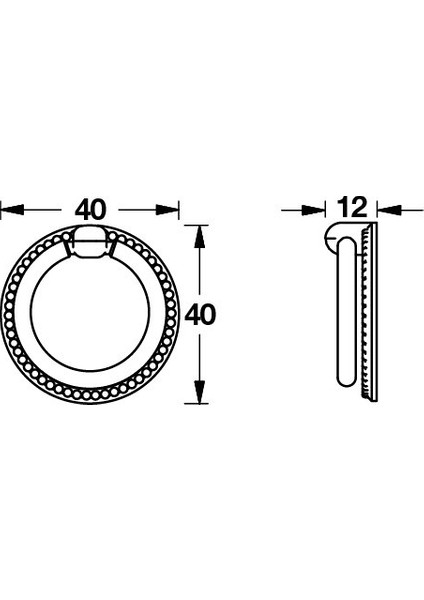 Tamar Jr Düğme Kulp, Antik Gümüş Renk fiyatları