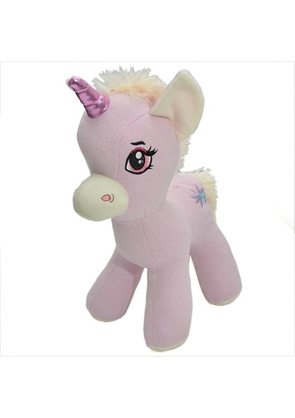 Yk Store Sevimli Pembe Peluş Pony 30 cm