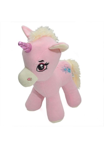 Yk Store Sevimli Pembe Peluş Pony 30 cm