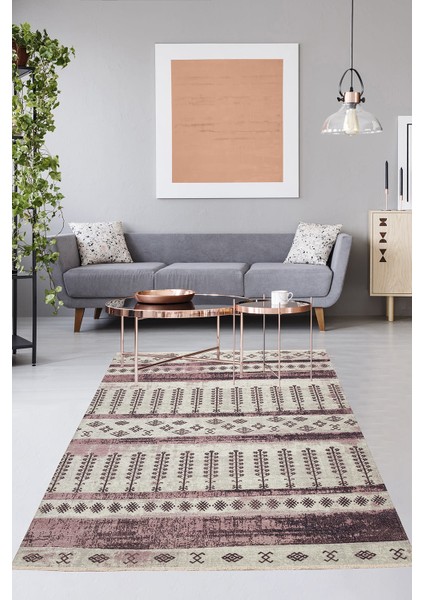 Vega Dekoratif Yeni Nesil Kilim4036 100 x 300 Dikdörtgen