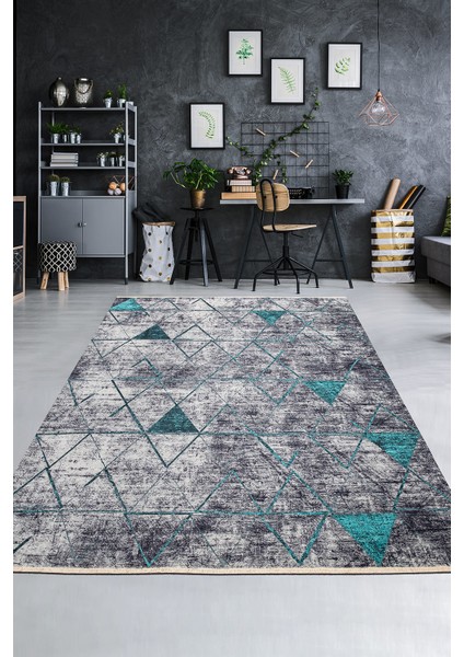 Vega Dekoratif Yeni Nesil Kilim4041 100 x 300 Dikdörtgen