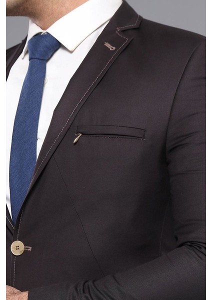 Erkek Cep Fermuarlı Slim Fit Ceket fiyatları