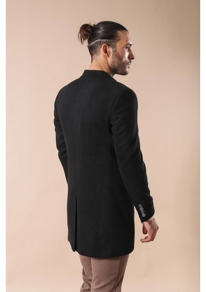 Erkek Geniş Yaka Diz Üstü Palto modelleri