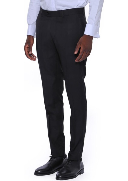 Erkek Slim Fit Düz Kumaş Pantolon fiyatları