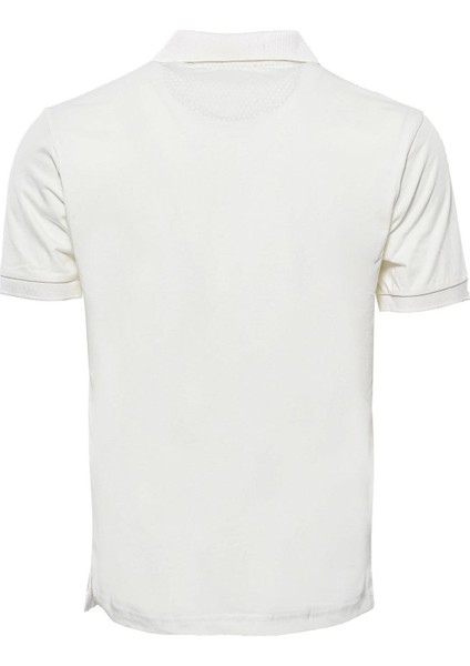 Erkek Slim Fit Polo Yaka Düz Tişört