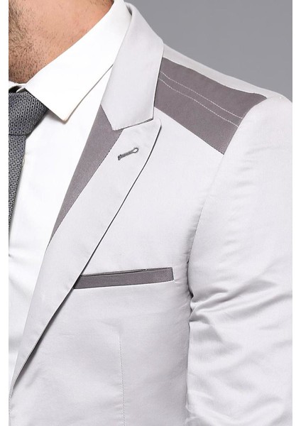 Erkek Sivri Yaka Iki Düğme Slim Fit Ceket fiyatları