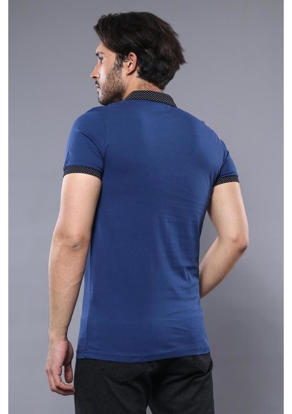 Erkek Polo Yaka Slim Fit Düz Tişört modelleri