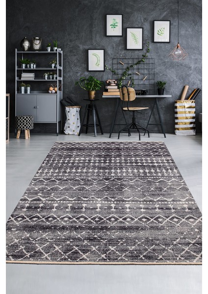 Angora Home  Vega Dekoratif Yeni Nesil Kilim4035 100 x 300 Dikdörtgen