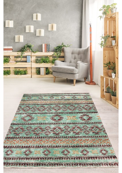 Angora Home  Vega Dekoratif Yeni Nesil Kilim4046 80 x 150 Dikdörtgen