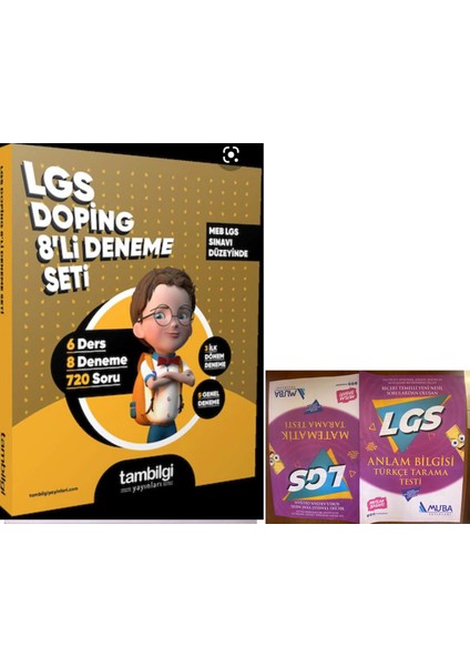 8. Sınıf LGS 8 Li Prova Deneme Seti