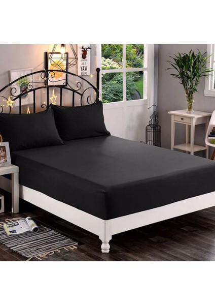 Çift Kişilik 180 x 200 Lastikli Çarşaf Seti %100 Pamuklu