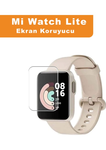 Xiaomi Mi Watch Lite 2'li Paket Nano Ekran Koruyucu Tpu