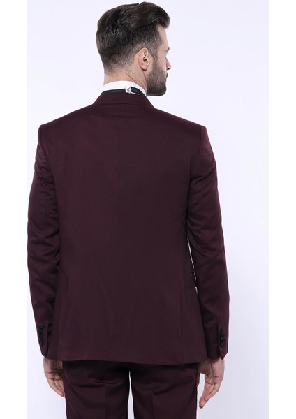 Erkek Çıkma Yaka Yelekli Damatlık Takım Elbise fiyatları
