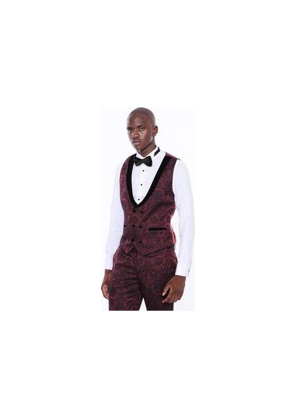 Erkek Yelekli Damatlık Slim Fit Takım Elbise fiyatları