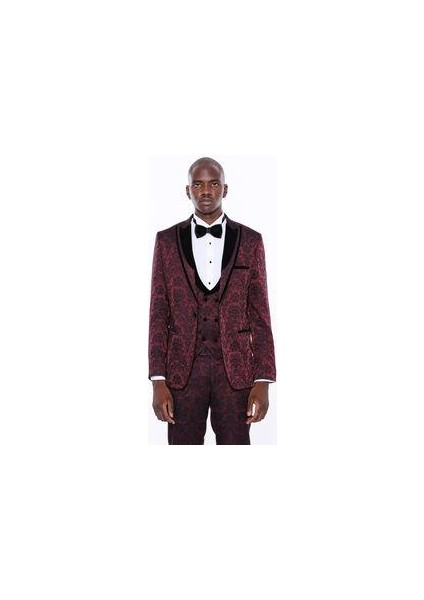 Erkek Yelekli Damatlık Slim Fit Takım Elbise modelleri