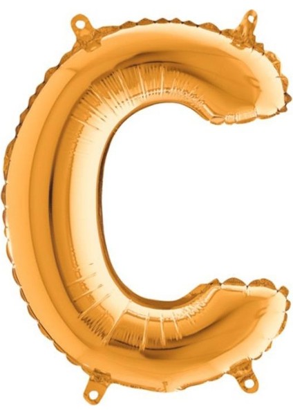Folyo Balon C Harf Gold 102 cm