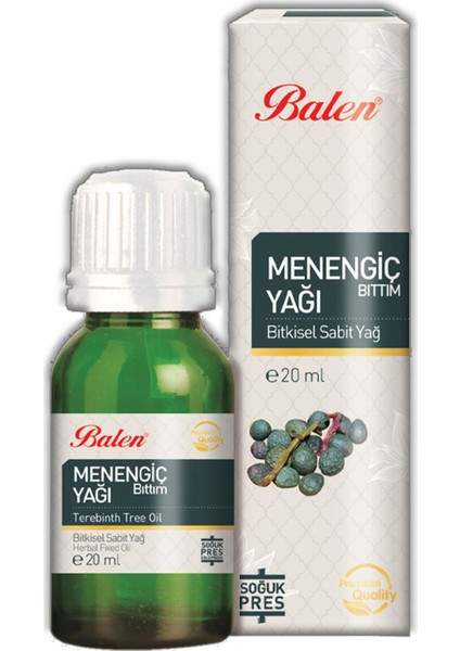 Menengiç (Bıttım-Çitlenbik) Yağı Soğuk Pres 20 ml 4 Lü