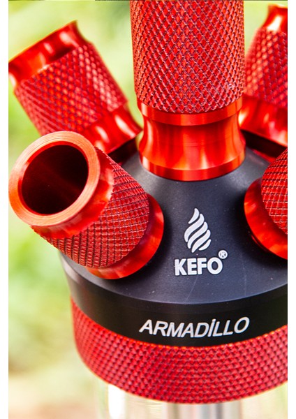 Armadillo 4 Çıkışlı Çantalı Nargile Seti