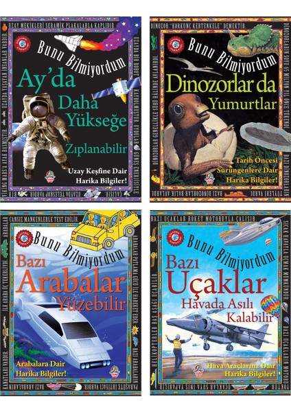 Bunu Bilmiyordum Serisi / 7 + Yaş / 4 Kitap / Set / Yağmur Çocuk