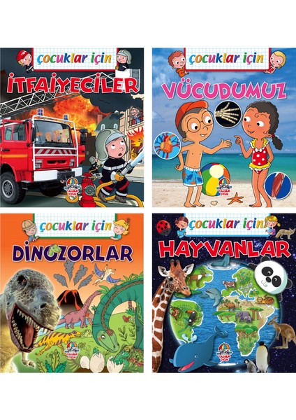 Çocuklar İçin Serisi / 8 + Yaş / 4 Kitap / Set / Yağmur Çocuk