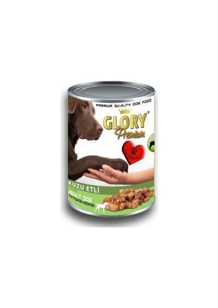 Kuzu Etli Yetişkin Köpek Konserve Yaş Mama 400 gr