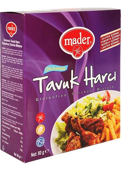 Glutensiz Tavuk Harcı (80 gr)