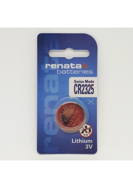 CR2325 3V Lithium Pil