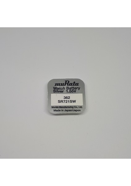 Murata-Sony 362 SR721SW 1,55V Saat Pili modelleri
