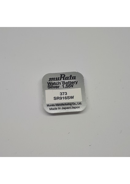 Murata-Sony 373 SR916SW 1,55V Saat Pili modelleri
