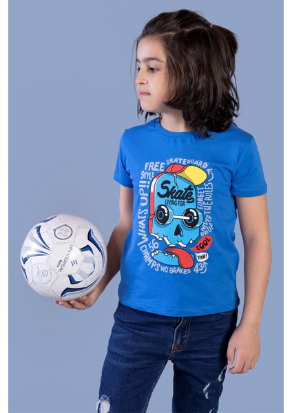 Toontoy Erkek Çocuk Baskılı Tişört