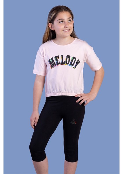 Toontoy Kız Çocuk Baskılı Takım