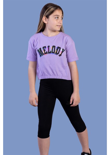 Toontoy Kız Çocuk Baskılı Takım