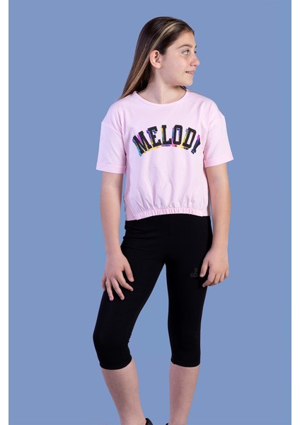 Toontoy Kız Çocuk Baskılı Takım