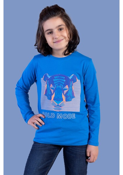 Toontoy Erkek Çocuk Kabartma Baskılı Tişört