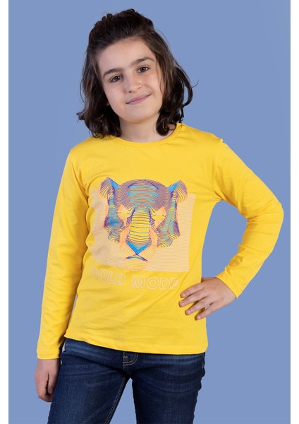 Toontoy Erkek Çocuk Kabartma Baskılı Tişört