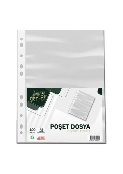 Poşet Dosya 100'LÜ 20 Paket
