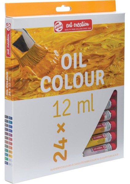Art Creation Yağlı Boya Seti 12 ml Tüp x 24 Renk