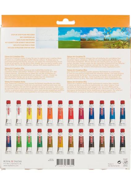 Art Creation Yağlı Boya Seti 12 ml Tüp x 24 Renk modelleri