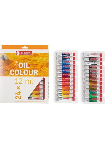 Art Creation Yağlı Boya Seti 12 ml Tüp x 24 Renk fırsatları