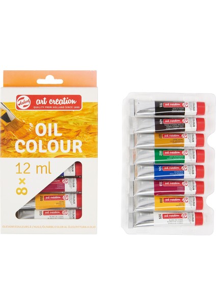 Art Creation Yağlı Boya Seti 12 ml Tüp x 8 Renk fırsatları