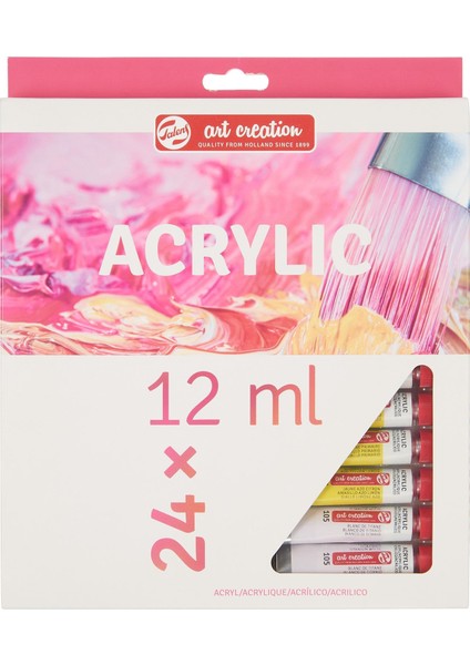 Art Creation Akrilik Boya Seti 12 ml Tüp x 24 Renk fiyatları
