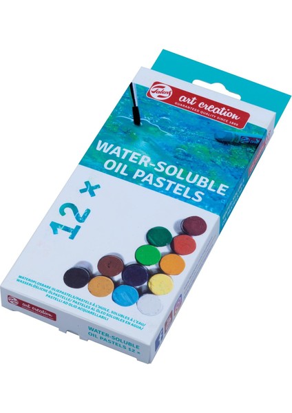 Art Creation Sulandırılabilir Yağlı Pastel Boya Seti 12 Renk